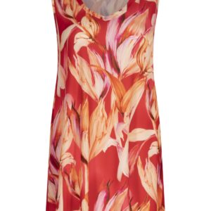 CHRISSIZE  LILY TOP LONG TULIPE ROUGE